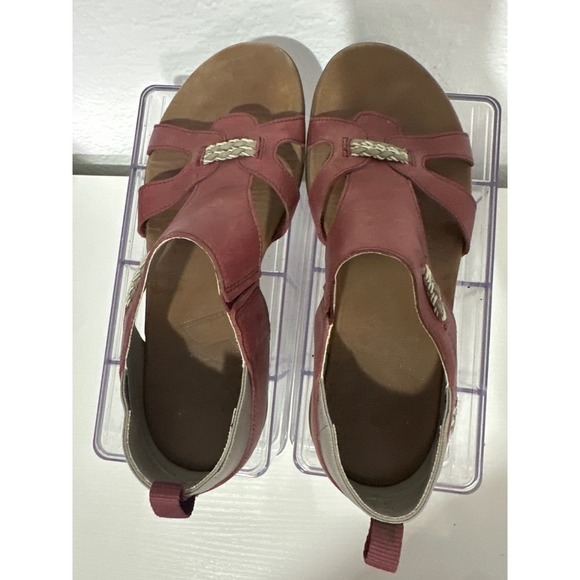 Merrell Port Leather Womens Walking Sandals Casual Comfort - Size 8 - Picture 7 of 7